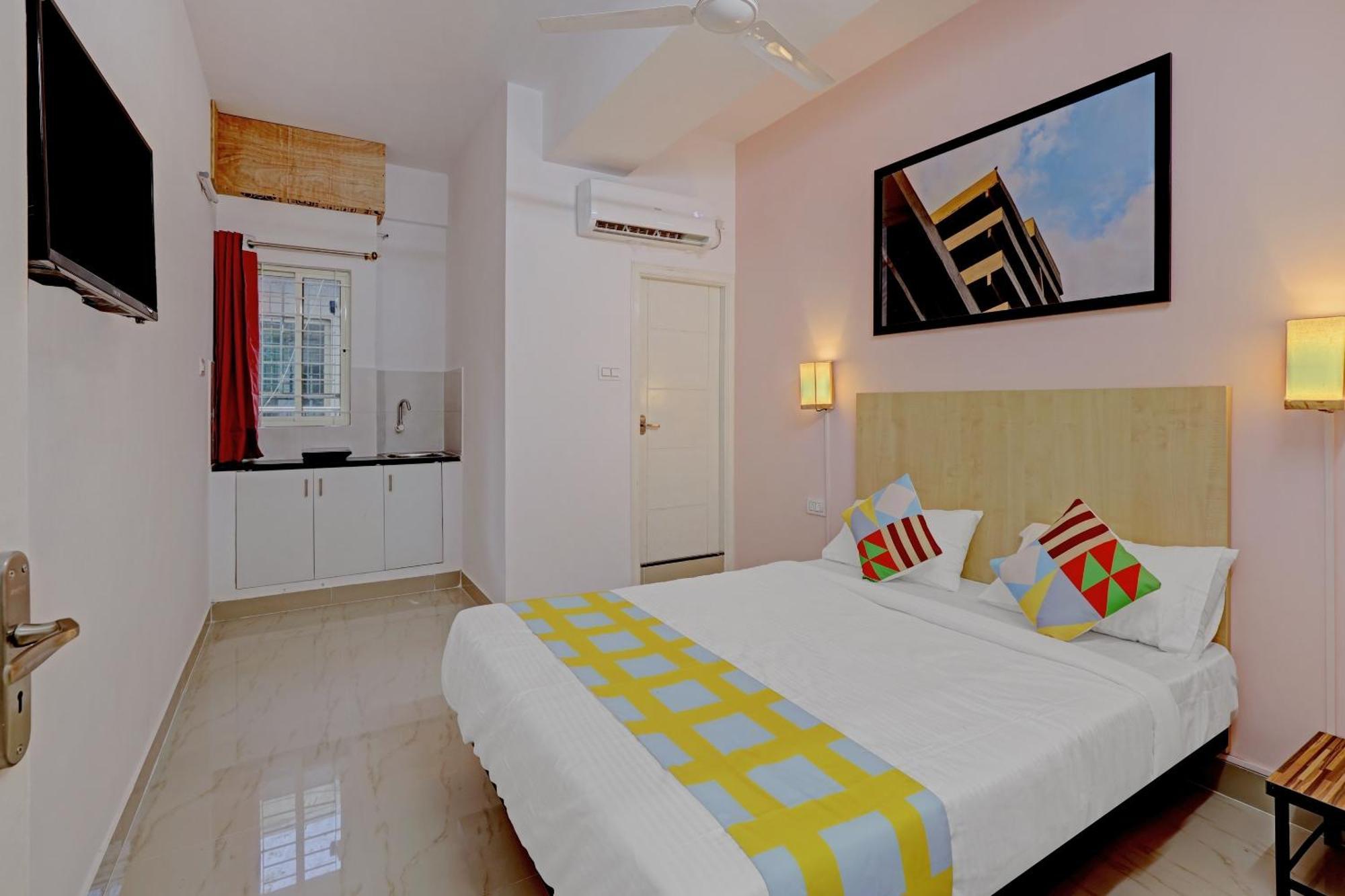 Hotel O Home Compact Studio Kr Puram Near Phoenix Marketcity Bangalore Exterior foto
